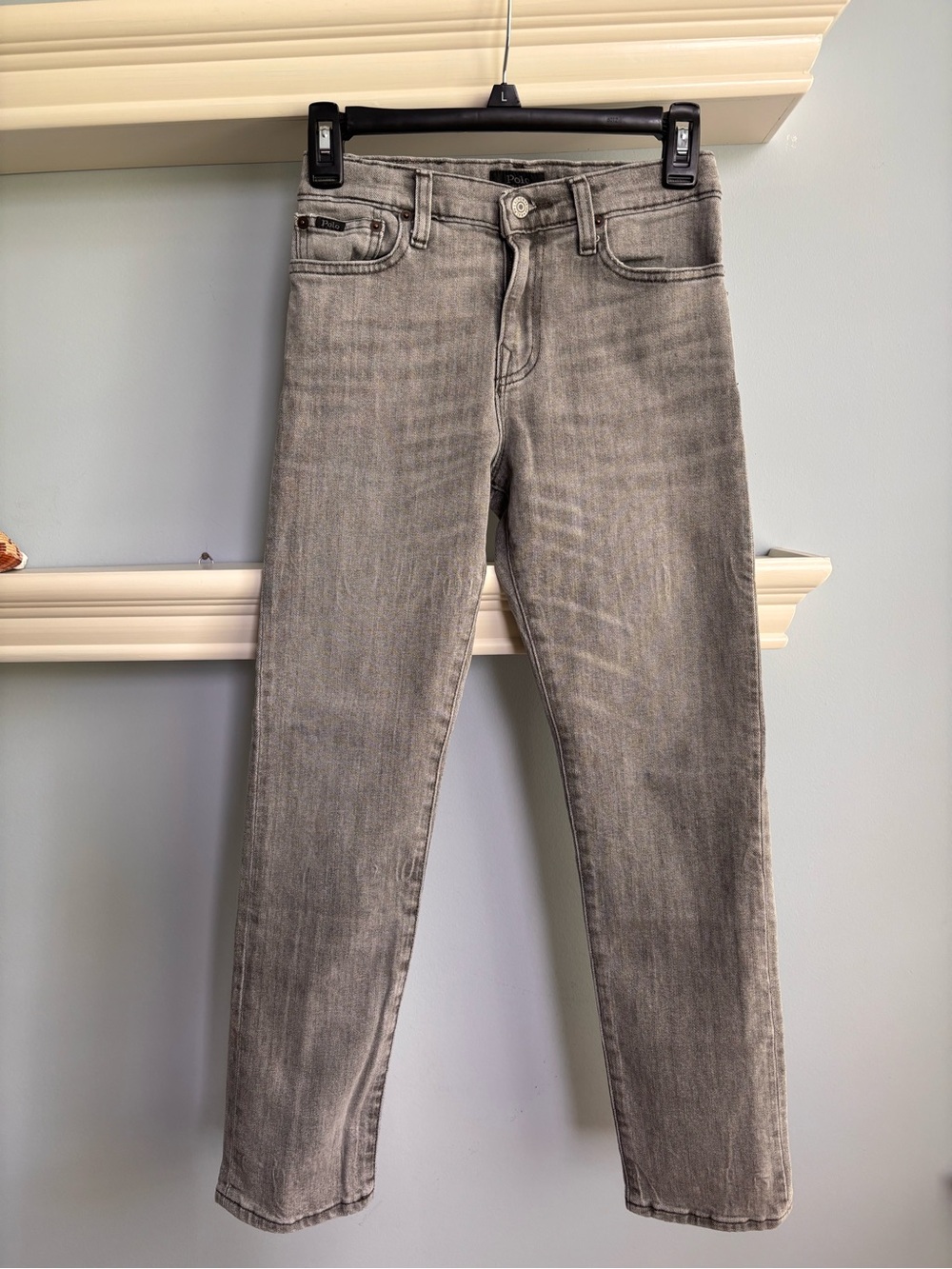 Ralph Lauren Light Grey Slim Kids Jeans